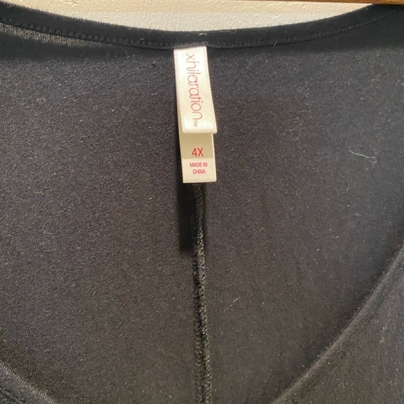 Xileration - Black Tunic Top/Mini dress - Picture 4 of 8